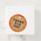 Basketbal, Verjaardag Bedankjes Labels (In situ)