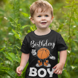 Basketbal Verjaardag Jongen T-Shirt