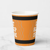 BASKETBAL VERJAARDAG PAPIEREN BEKERS (Links)