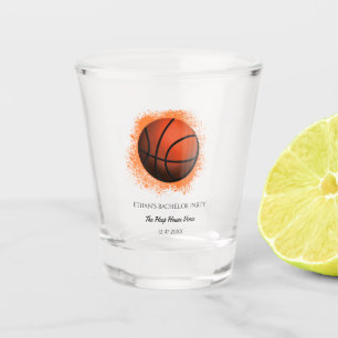 Basketbal verjaardag / vrijgezellenfeest kampioen shot glas