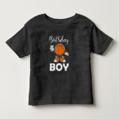 Basketbal Verjaardags T-Shirt voor Jongens (Voorkant)
