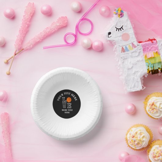 Basketbal verjaardagscadeau, basketbal meisje spel papieren kommen (Feest)