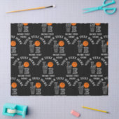 Basketbal verjaardagscadeau, basketbal meisje spel tissuepapier (Craft)