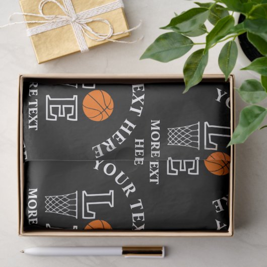 Basketbal verjaardagscadeau, basketbal meisje spel tissuepapier (Geschenk)