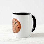 Basketbal Verjaardagsfeest Thema Mok (Voorkant rechts)