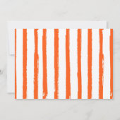 Basketbal Verjaardagsfoto Uitnodiging (Achterkant)