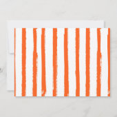 Basketbal verjaardagsfoto uitnodiging (Achterkant)