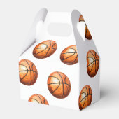 Basketbal verjaardagsgunstdozen bedankdoosjes (Achterkant)