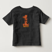 basketbal verjaardagsshirt - basketbalfeest kinder shirts (Voorkant)