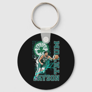 Basketbal verovering kracht en precisie in het spe sleutelhanger