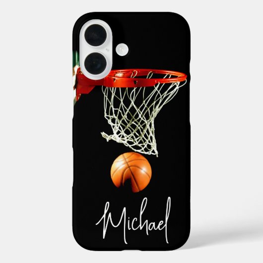 Basketbal vervangen door Jouw naam Case-Mate iPhone Case (Achterkant)
