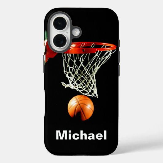 Basketbal vervangen door Jouw naam Case-Mate iPhone Case (Achterkant)