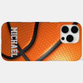 Basketbal vervangen door Jouw naam tekst Case-Mate iPhone Case (Achterkant (horizontaal))
