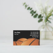 Basketbal Visitekaartje (Staand voorkant)