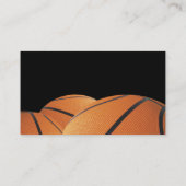 Basketbal Visitekaartje (Achterkant)