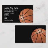 Basketbal Visitekaartje (Voorkant / Achterkant)