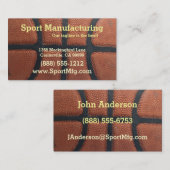 Basketbal Visitekaartje (Voorkant / Achterkant)