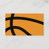basketbal visitekaartje (Achterkant)