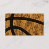 basketbal visitekaartje (Achterkant)