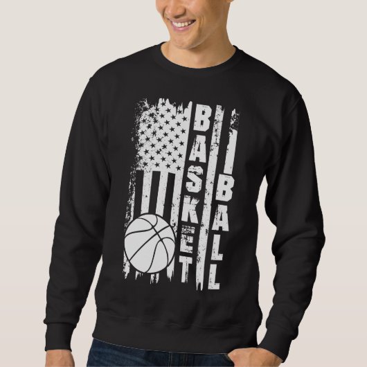Basketbal Vlag Trui (Voorkant)
