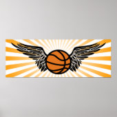 basketbal : vleugels poster (Voorkant)