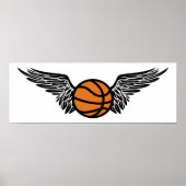 basketbal : vleugels poster (Voorkant)