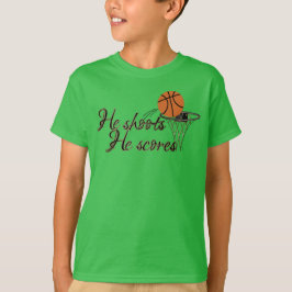 Basketbal Vneck T-shirt