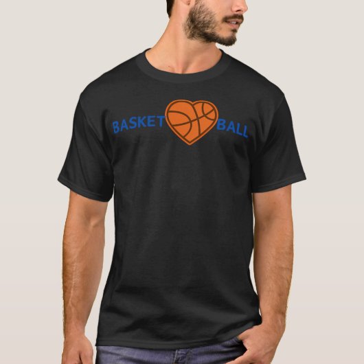 Basketbal voor altijd. t-shirt (Voorkant)