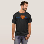 Basketbal voor altijd. t-shirt (Voorkant volledig)