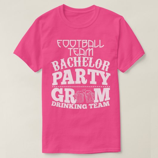 Basketbal vrijgezellenfeest bruidegom drinken t-shirt (Design voorkant)