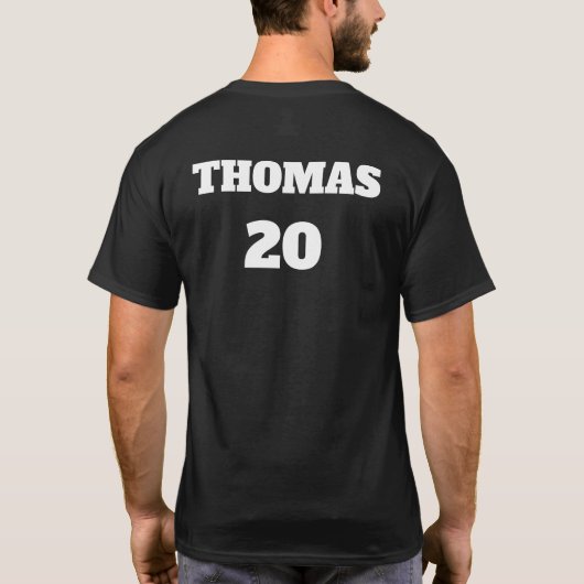 BASKETBAL VS VLAG T-SHIRT (Achterkant)