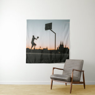 Basketbal Wandkleed