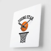 Basketbal wandklok (Hoek)