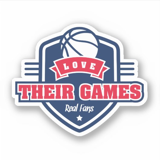 Basketbal Washington Wizards Jersey Team Kleur Sticker (Voorkant)