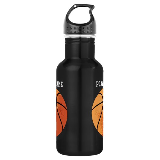 Basketbal Waterfles (Voorkant)