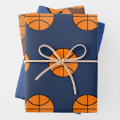 Basketbal Wrapping Papier Set Inpakpapier Vel (In situ)