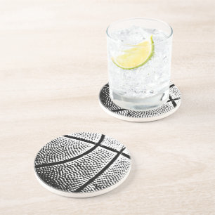 Basketbal Zandsteen Onderzetter