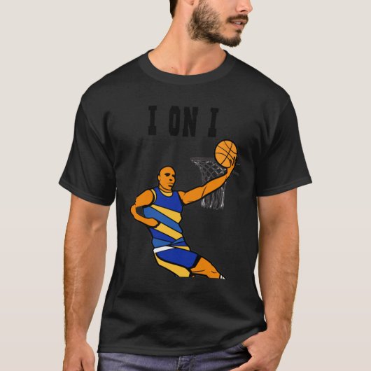 Basketbal zit er op t-shirt (Voorkant)