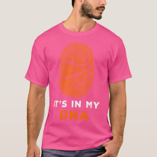 Basketbal zit in mijn DNA-vingerafdruk Shirt