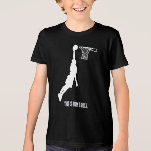 Basketbal: zo rol ik Tiener Kinder jongens Tri-Blend Shirt