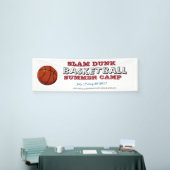 Basketbal zomerkamp banner (Beurs)