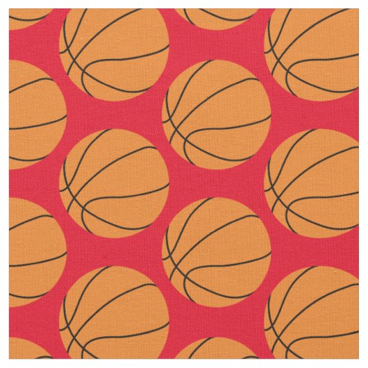 Basketbalballen Sport Rood Stof (Close Up)