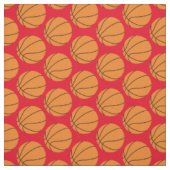 Basketbalballen Sport Rood Stof (Swatch)