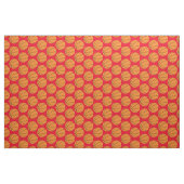 Basketbalballen Sport Rood Stof (Fat Quarter)