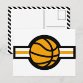 basketbalband briefkaart (Voorkant / Achterkant)