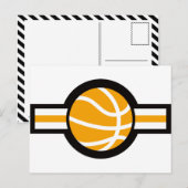 basketbalband briefkaart (Voorkant / Achterkant)