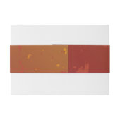 Basketbalbat Mitzvah Envelope Wrap Band Uitnodigingen Wikkel (Achterkant Voorbeeld)