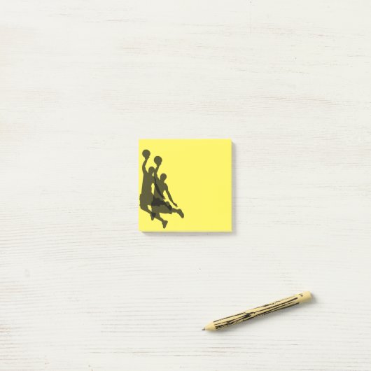 Basketbalberichten Post-it® Notes (Op bureau)