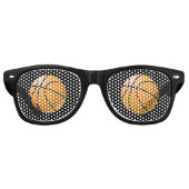 Basketbalbril Retro Zonnebril (Voorkant)