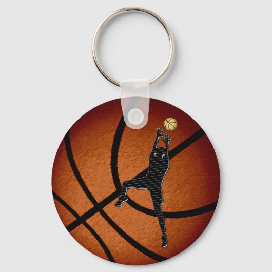 Basketbalcadeaus voor kinderen, GOEKOPE sleutelhan Sleutelhanger (Voorkant)